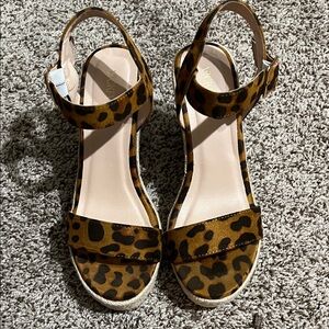 VickiVicki Leopard Print Women's Sandals